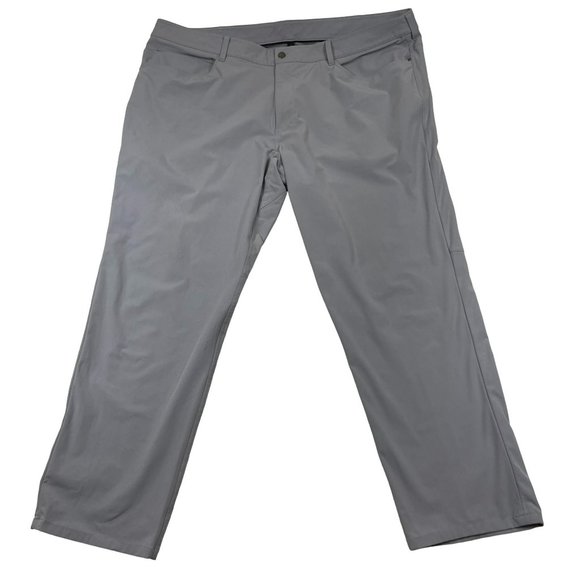 lululemon athletica Other - Lululemon ABC Relaxed Pant Size 46 Light Gray 33" Neutral Warpstreme Travel